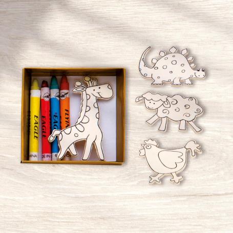 SET PINTURAS IMAN SAFARIET