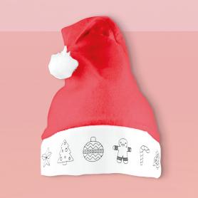 GORRO PARA PINTAR SANTA