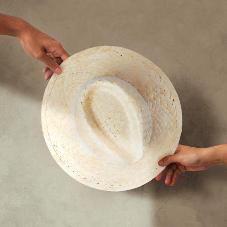 SOMBRERO MIKONOS CON CINTA SUBLIMACION